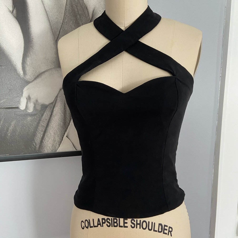 Retro Inspired Pin Up Top